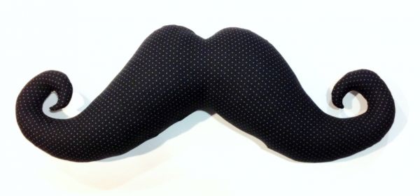 Almofada Bigode Preto